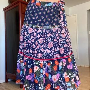Knee length Anthro skirt